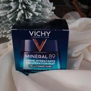 Vichy Minéral 89 Hydrating Night Cream - Blue